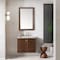 James Martin Vanities Amberly 30in Single Vanity, Mid-Century Walnut w/ 3 CM Eternal Jasmine Pearl Top 670-V30-WLT-3EJP - alternate 5